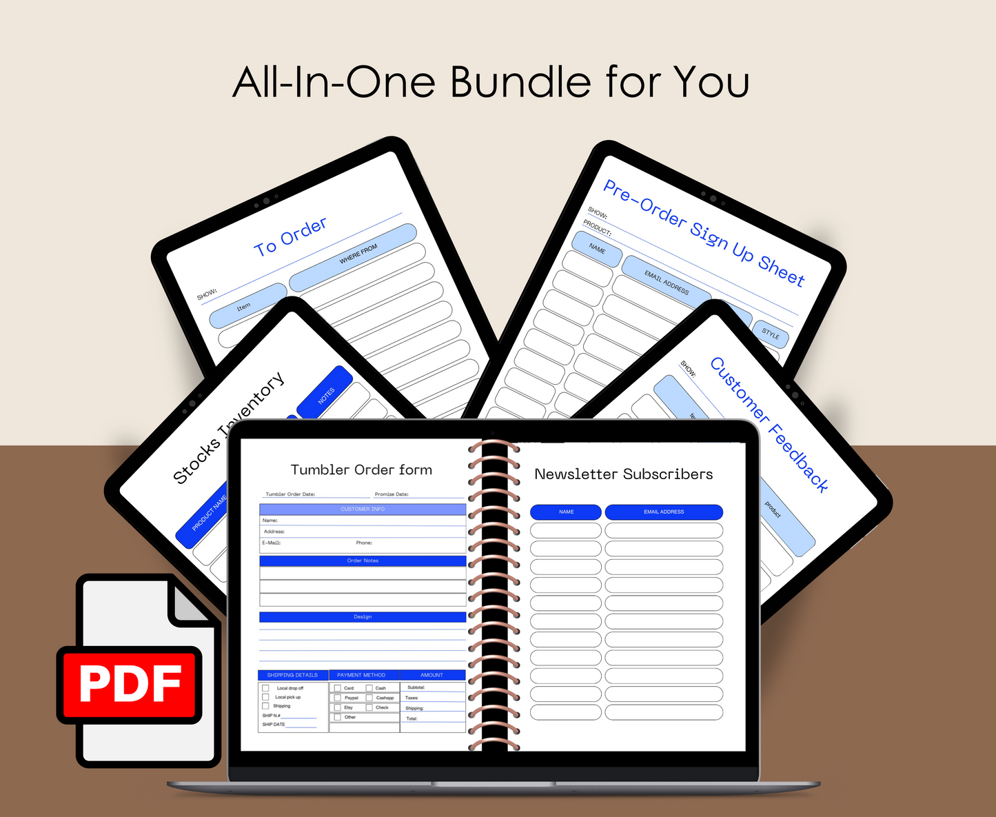 TUMBLER BUSINESS PLANNER