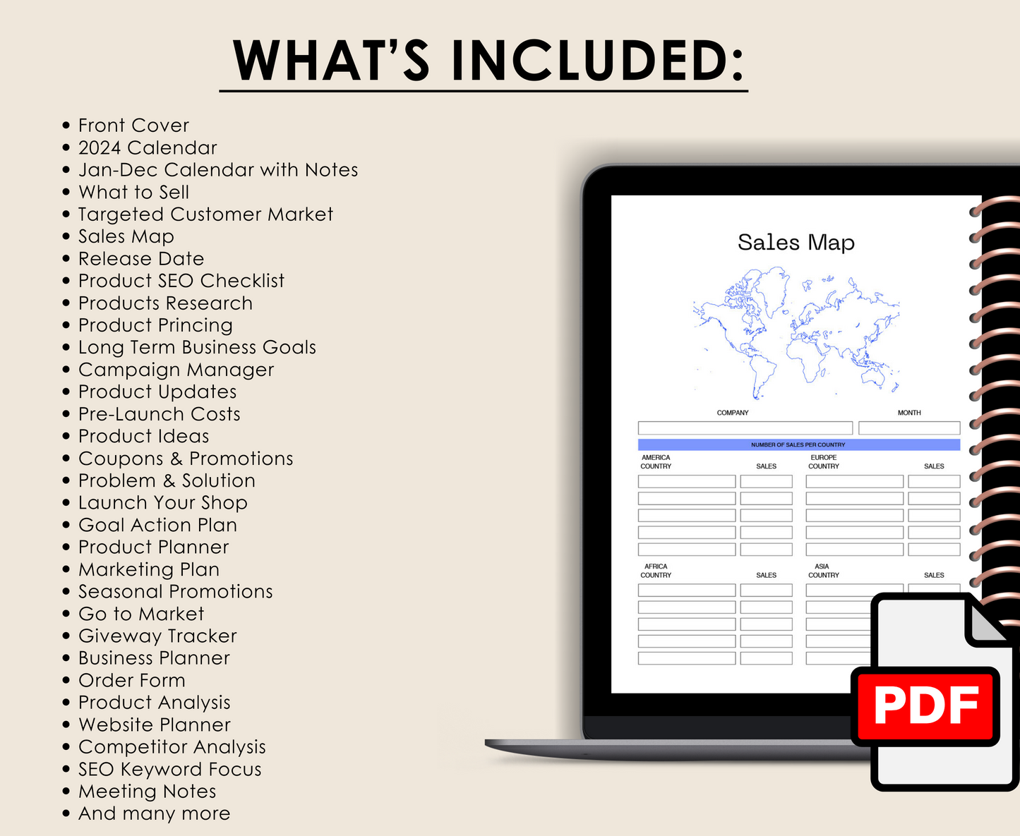 SHOPIFY STORE PLANNER