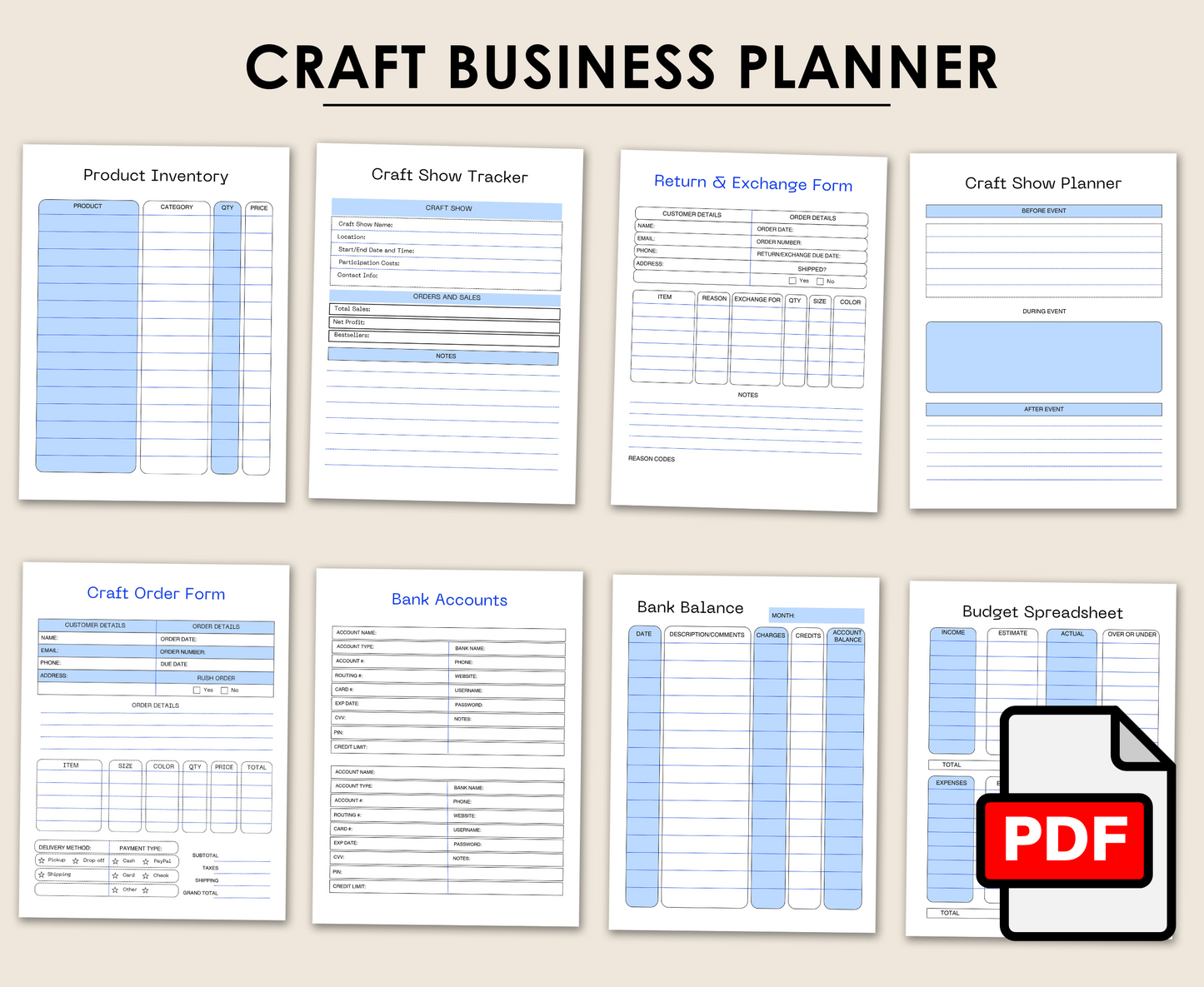 CRAFT BUSINESS PLANNER