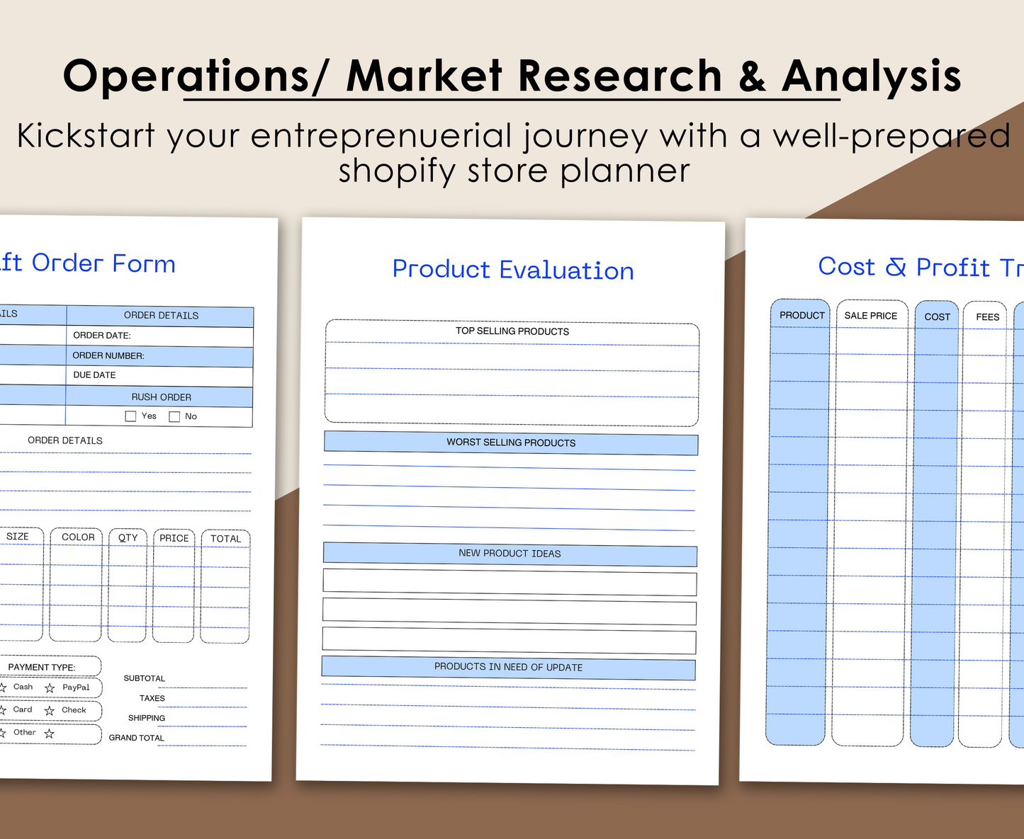 CRAFT BUSINESS PLANNER
