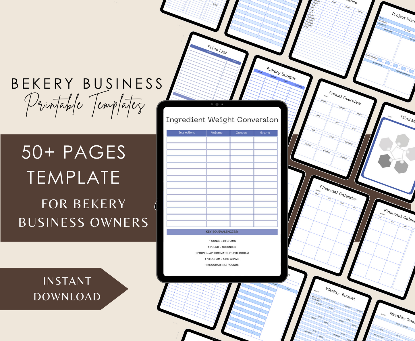BAKERY BUSINESS PLANNER