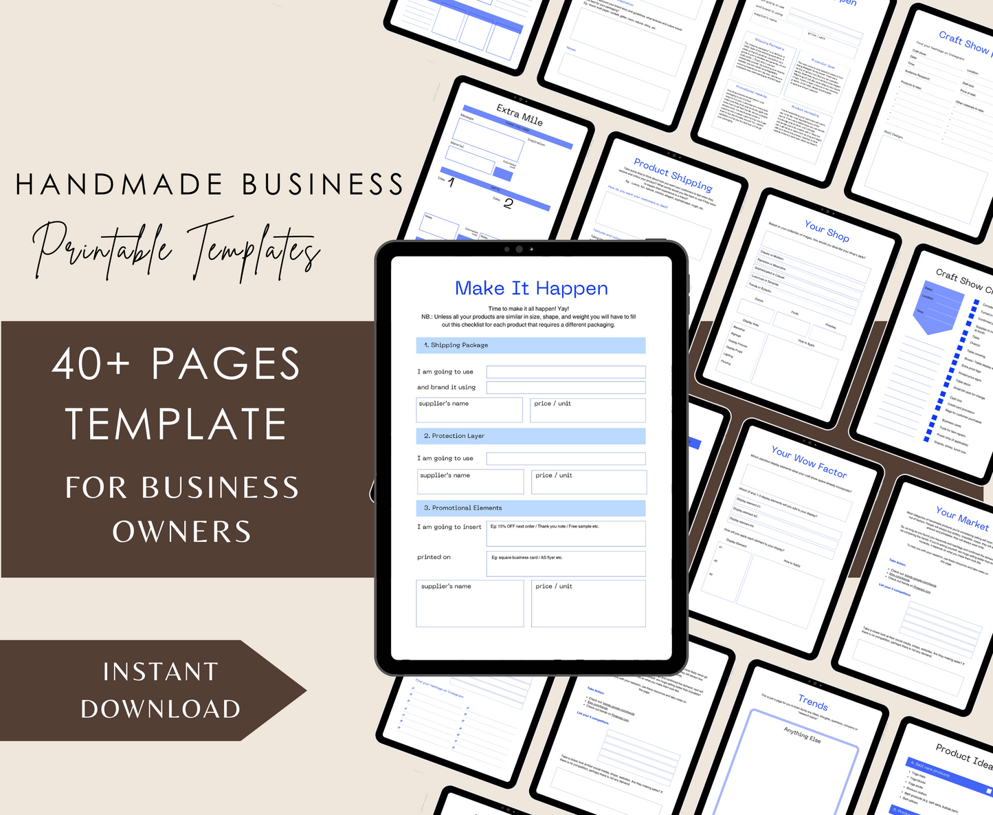 HANDMADE BUSINESS PLANNER
