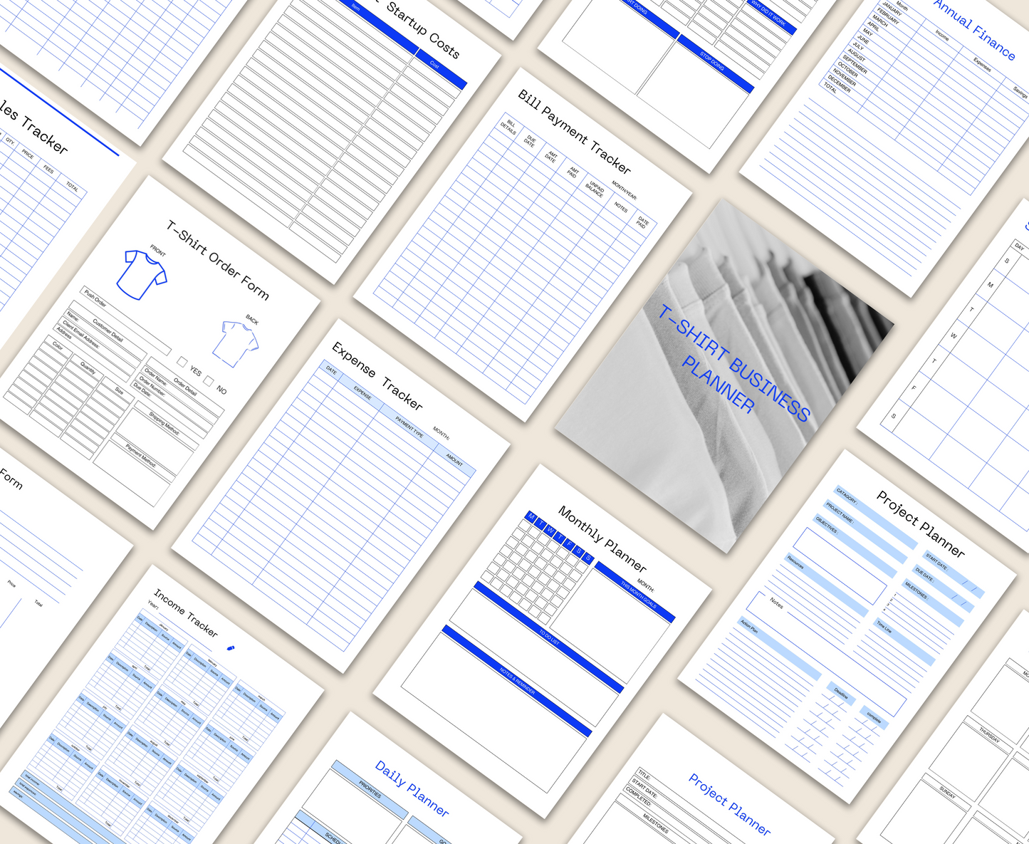 T-SHIRT BUSINESS PLANNER