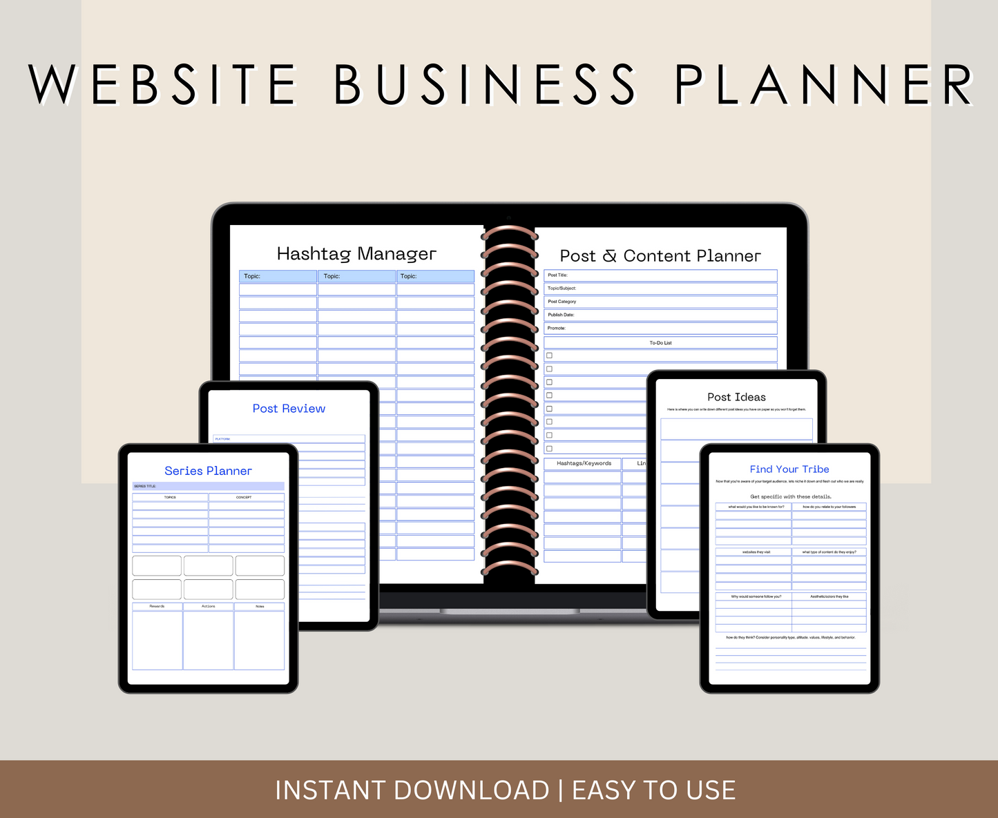 WEBSITE BUSINESS PLANNER