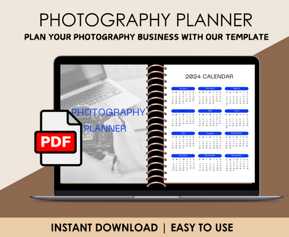 PHOTOGRAPHY BUSINESS PLANNER