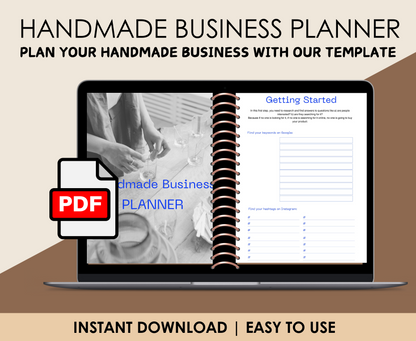 HANDMADE BUSINESS PLANNER