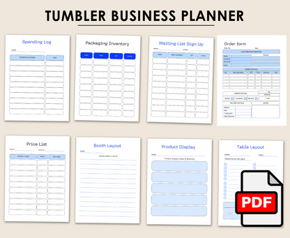TUMBLER BUSINESS PLANNER