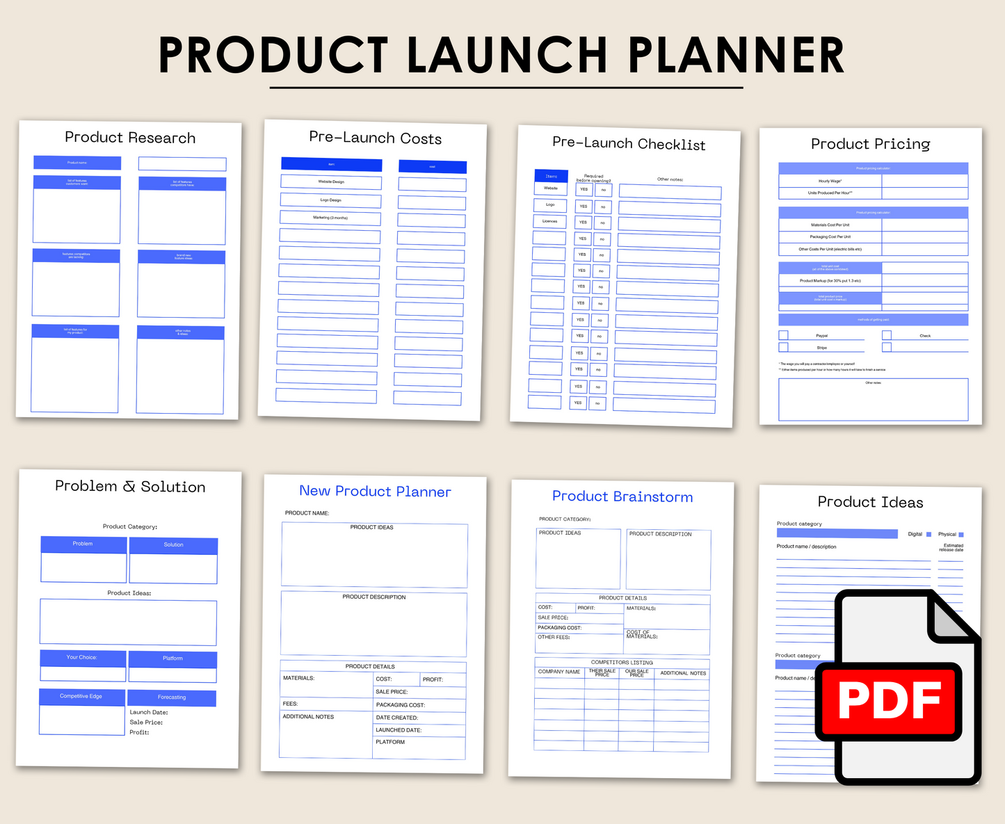 PRODUCT LAUNCH PLANNER