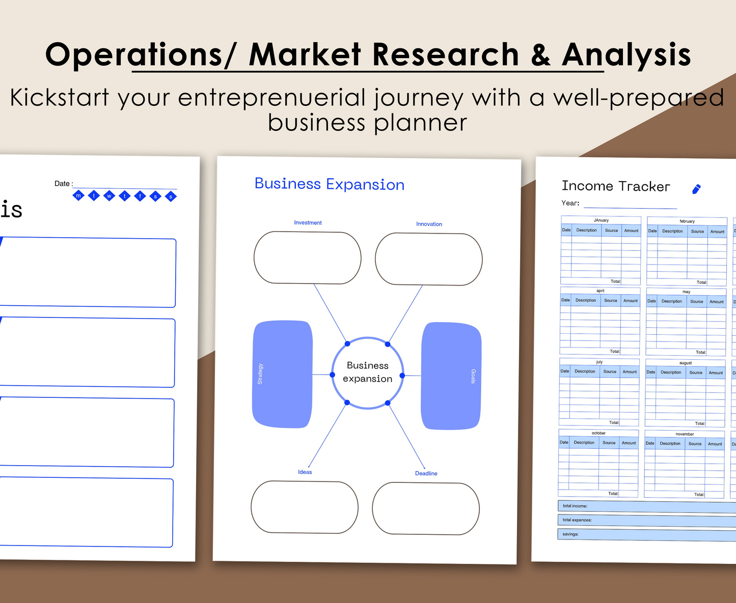 SHORT BUSINESS PLANNER