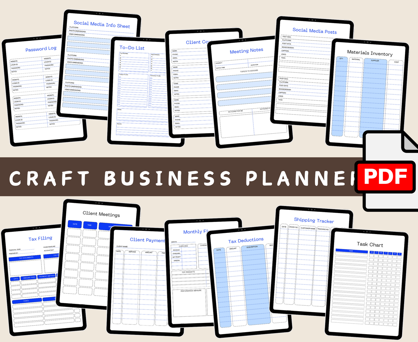 CRAFT BUSINESS PLANNER
