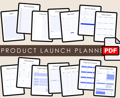 PRODUCT LAUNCH PLANNER