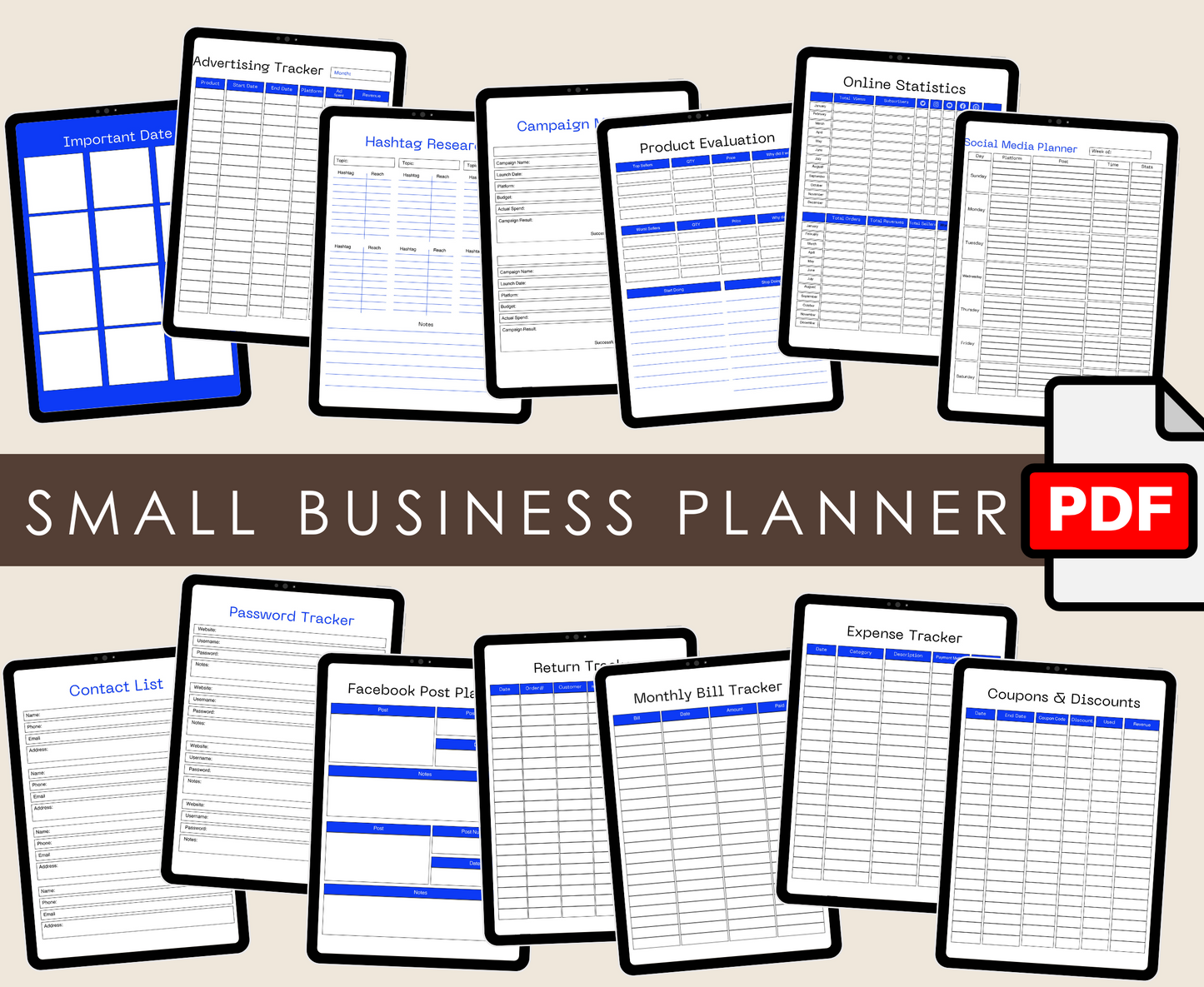 SMALL BUSINESS PLANNER