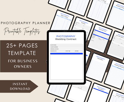 PHOTOGRAPHY BUSINESS PLANNER