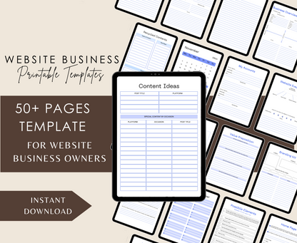 WEBSITE BUSINESS PLANNER