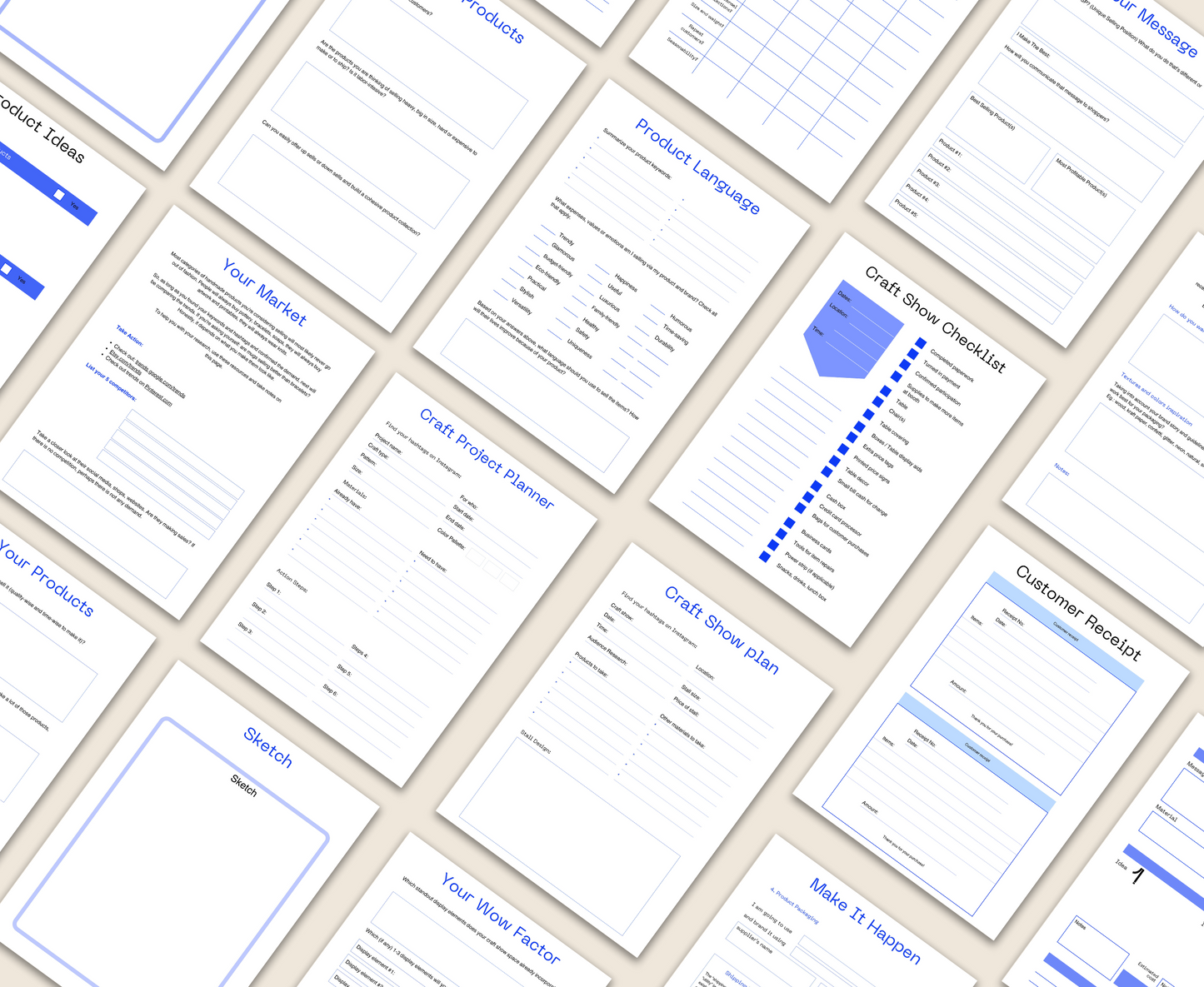 HANDMADE BUSINESS PLANNER