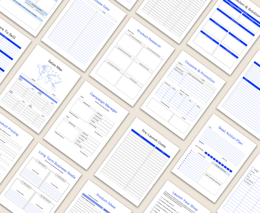 SHOPIFY STORE PLANNER