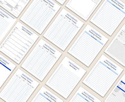 PHOTOGRAPHY BUSINESS PLANNER