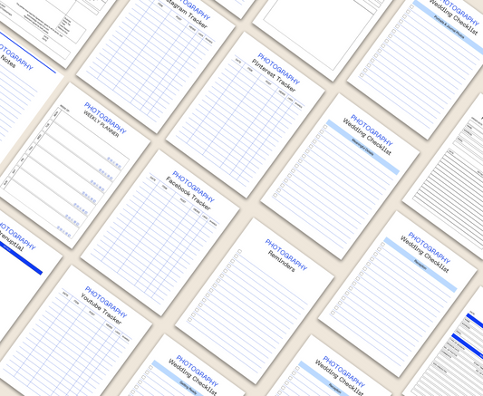 PHOTOGRAPHY BUSINESS PLANNER