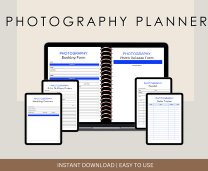 PHOTOGRAPHY BUSINESS PLANNER