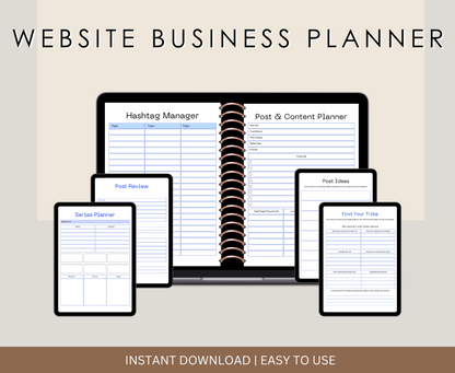 WEBSITE BUSINESS PLANNER