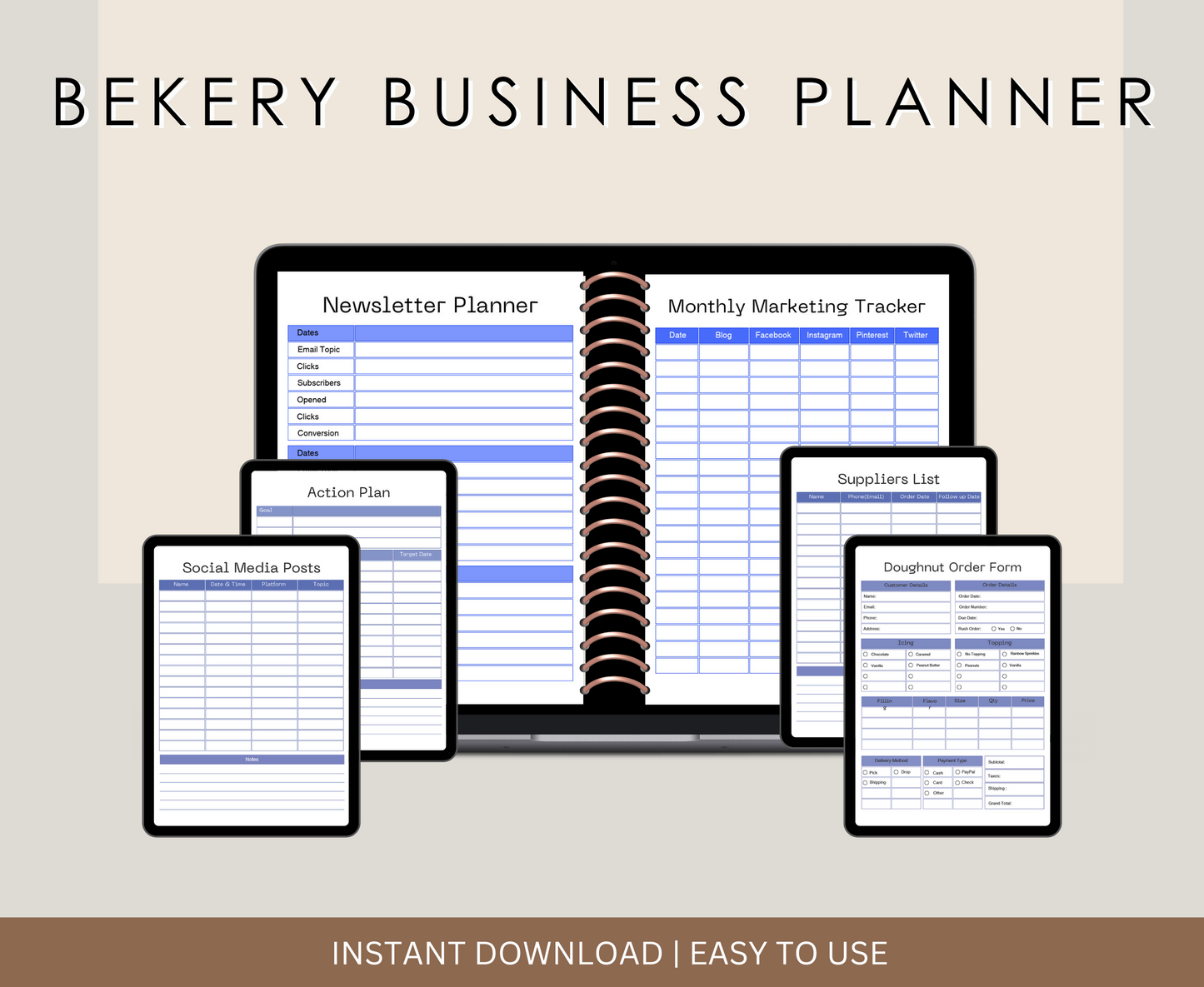 BAKERY BUSINESS PLANNER