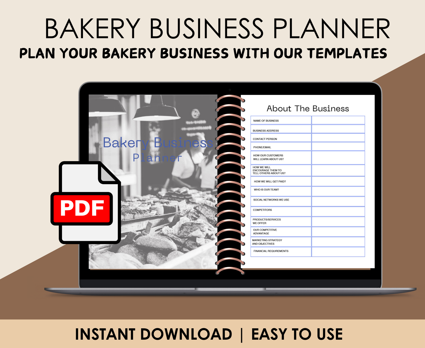 BAKERY BUSINESS PLANNER