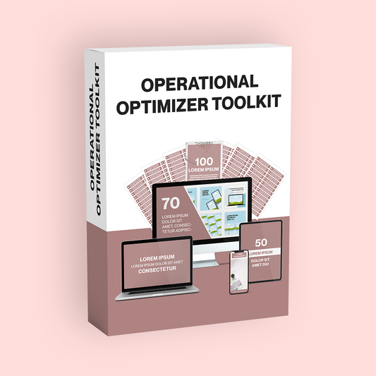 OPERATIONAL OPTIMIZER TOOLKIT
